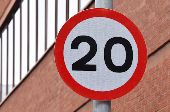New 20mph speed limits are coming into force across Wales this year